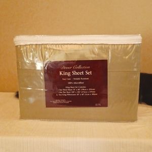 New Celery Green King Sheet Set by Dover